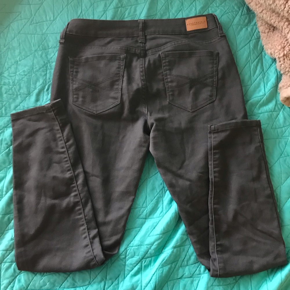Grey Aero Skinny Jeans